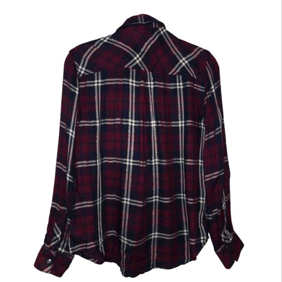Rails Plaid Button Down Ladies Shirt - Picture 3 of 14